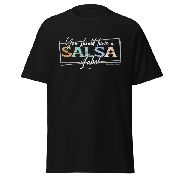 Unisex classic tee  Diseño Salsa Label