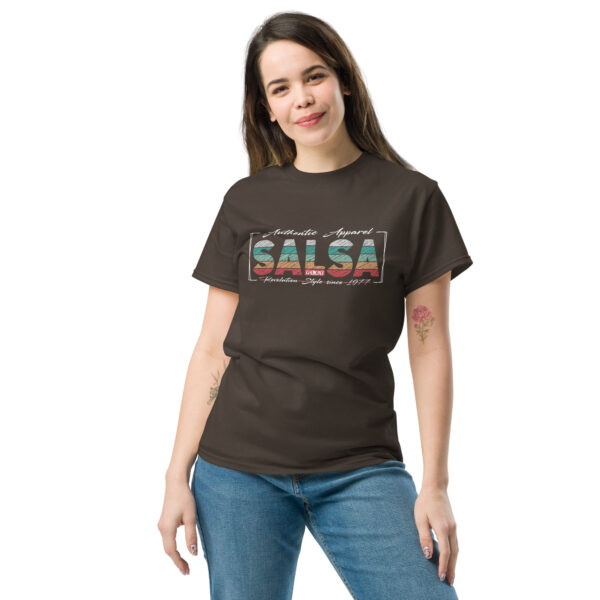 Unisex classic tee Diseño Salsa Authentic Apparel - Imagen 5